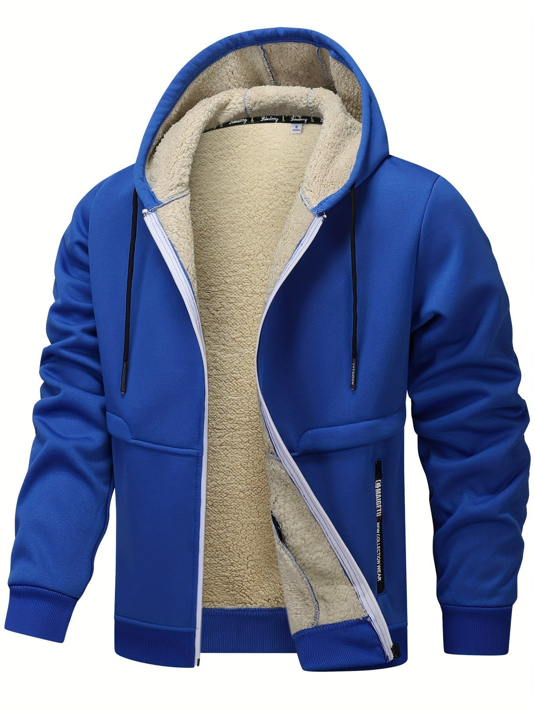 Russell | Gezellige Hooded Zip-Up Jas