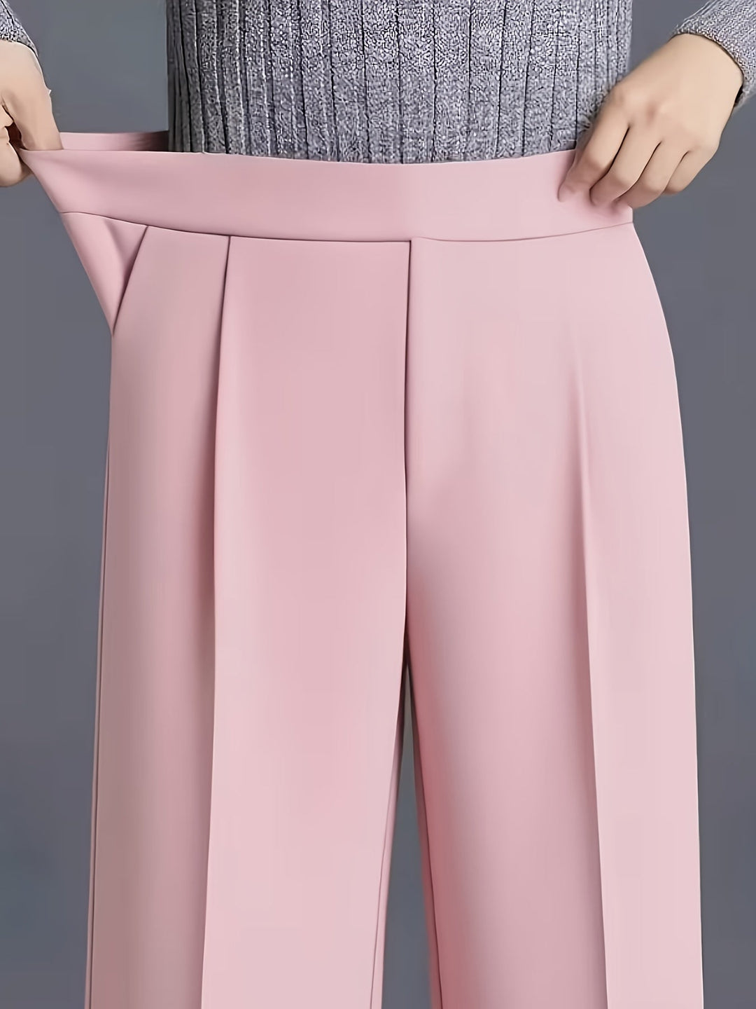 Claudia | Hoge Taille Wijde Pantalon