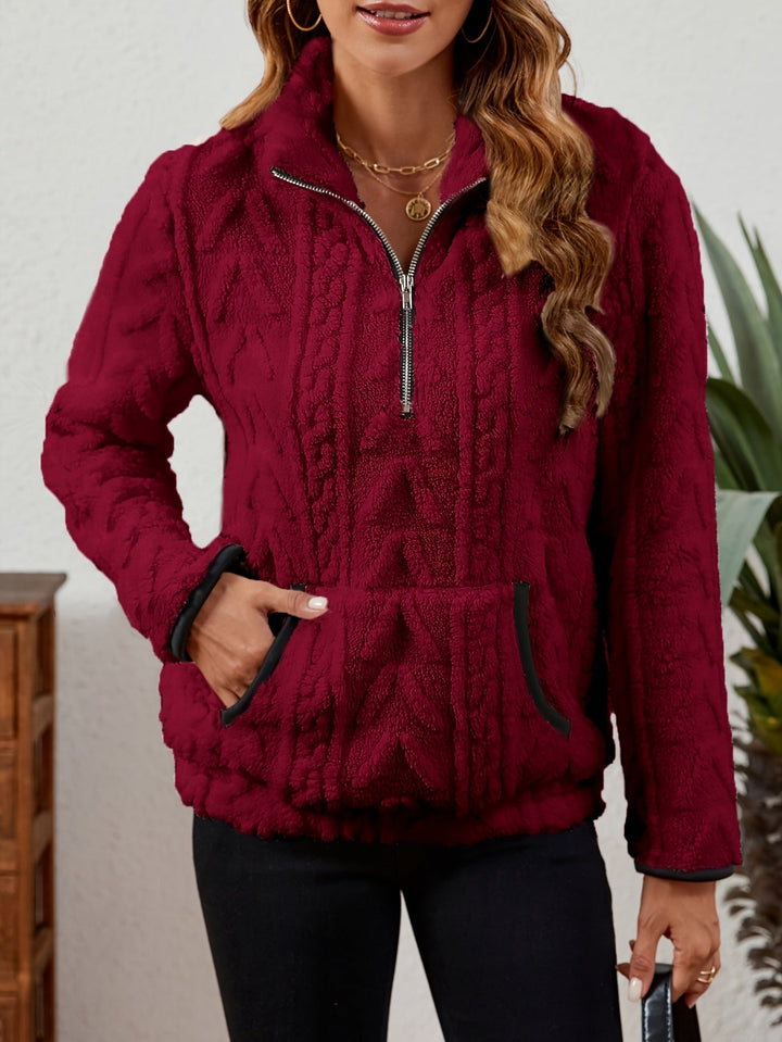 Delilah | Gezellige Half-Zip Pullover