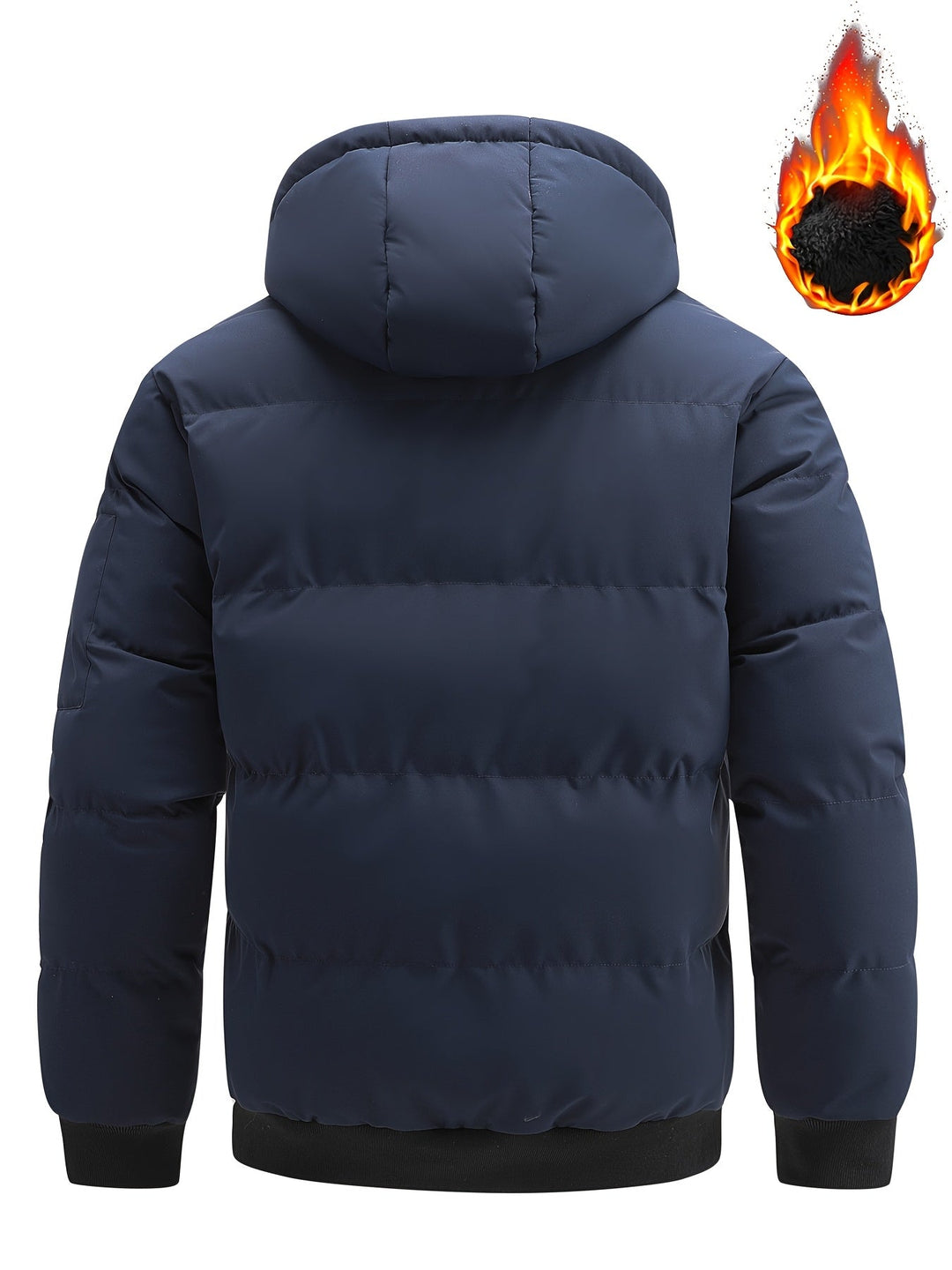 Bruce | Gequilt Winterjack met Capuchon