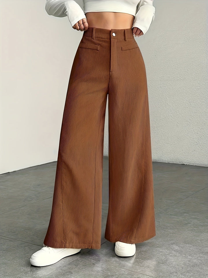 Juniper | Hoge Taille Wijde Pantalon