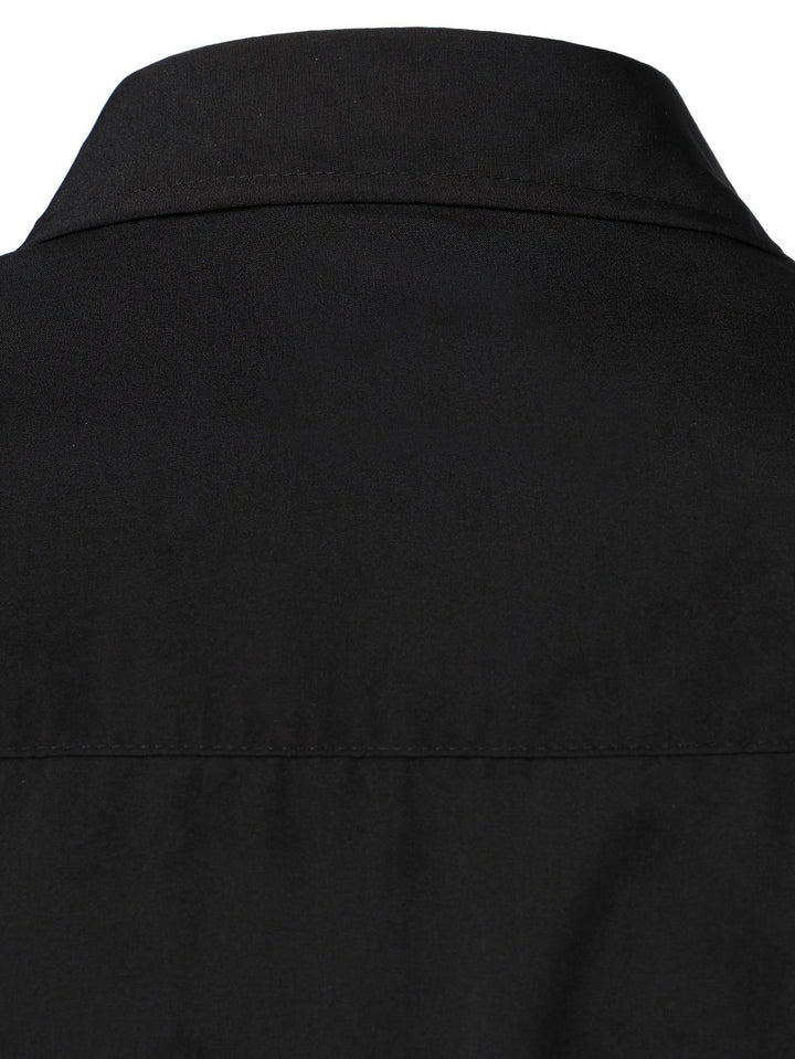 Lucille | Contrast-Trim Lange Mouw Shirt
