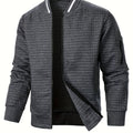 Raymond | Textured Zip-Up Bomberjack