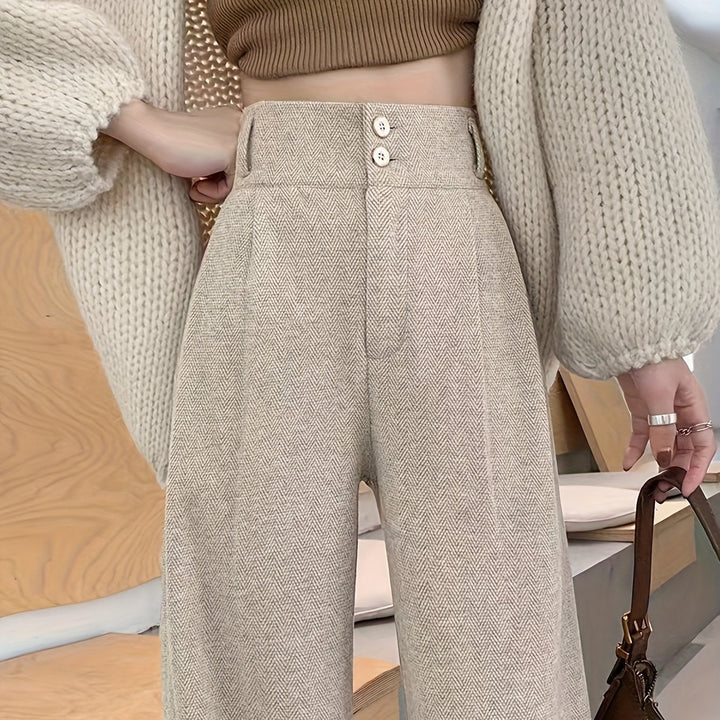 Clementine | Hoge Taille Wijde Pantalon