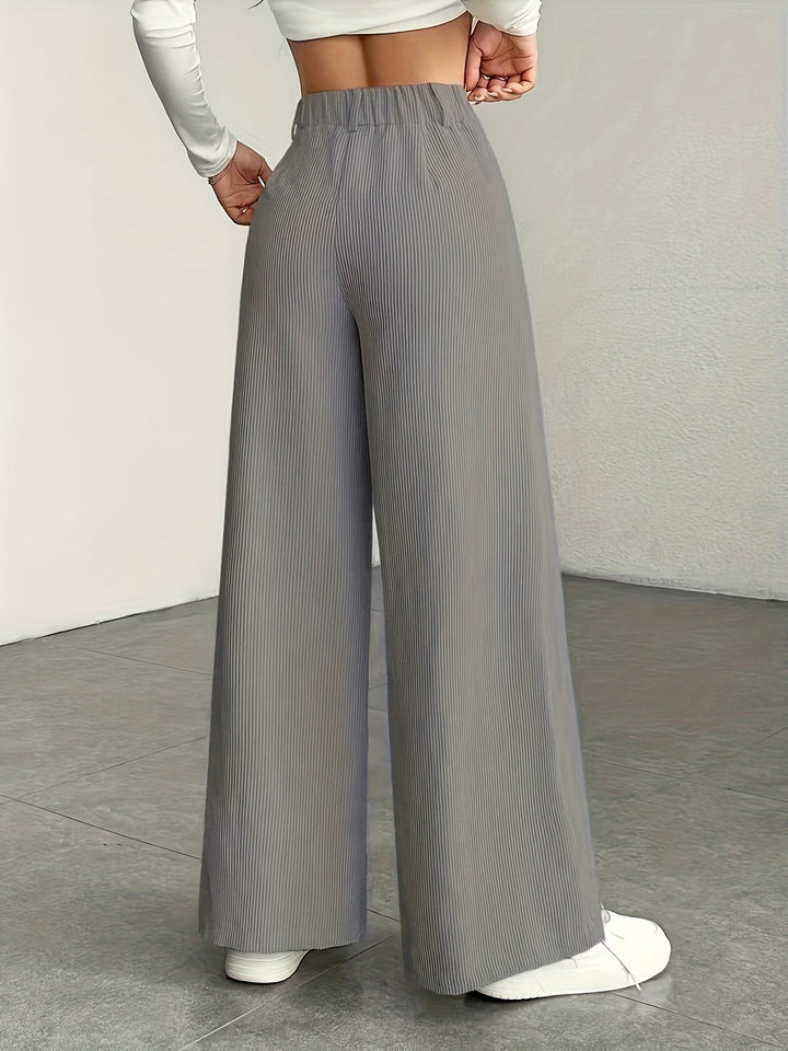 Kimberly | Hoge Taille Wijde Pantalon
