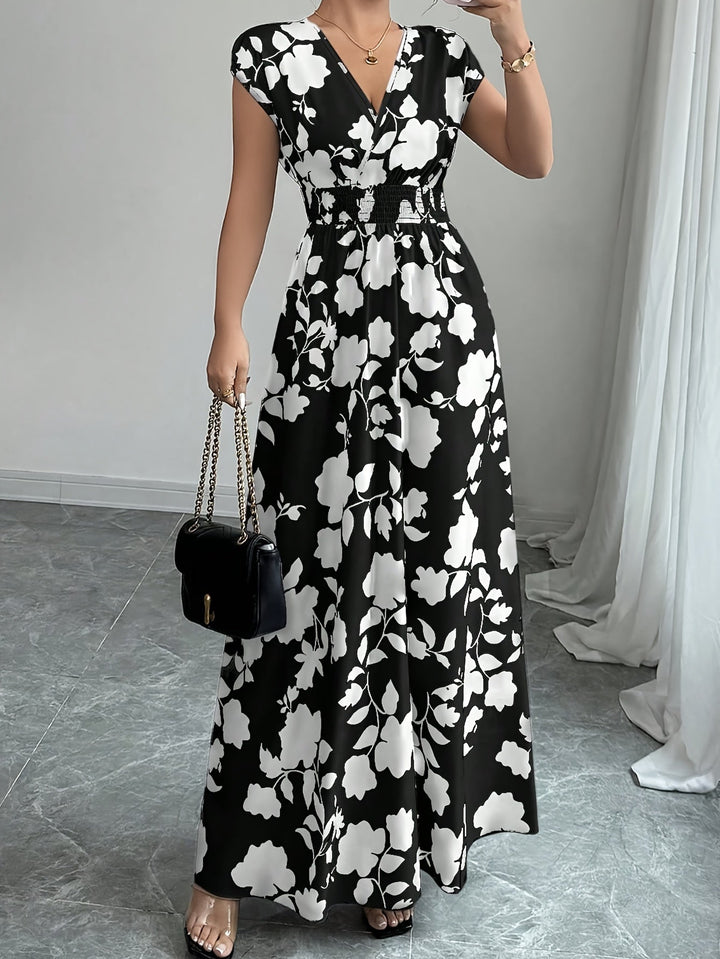 Delilah | Vloeiende Bloemen Maxi Jurk