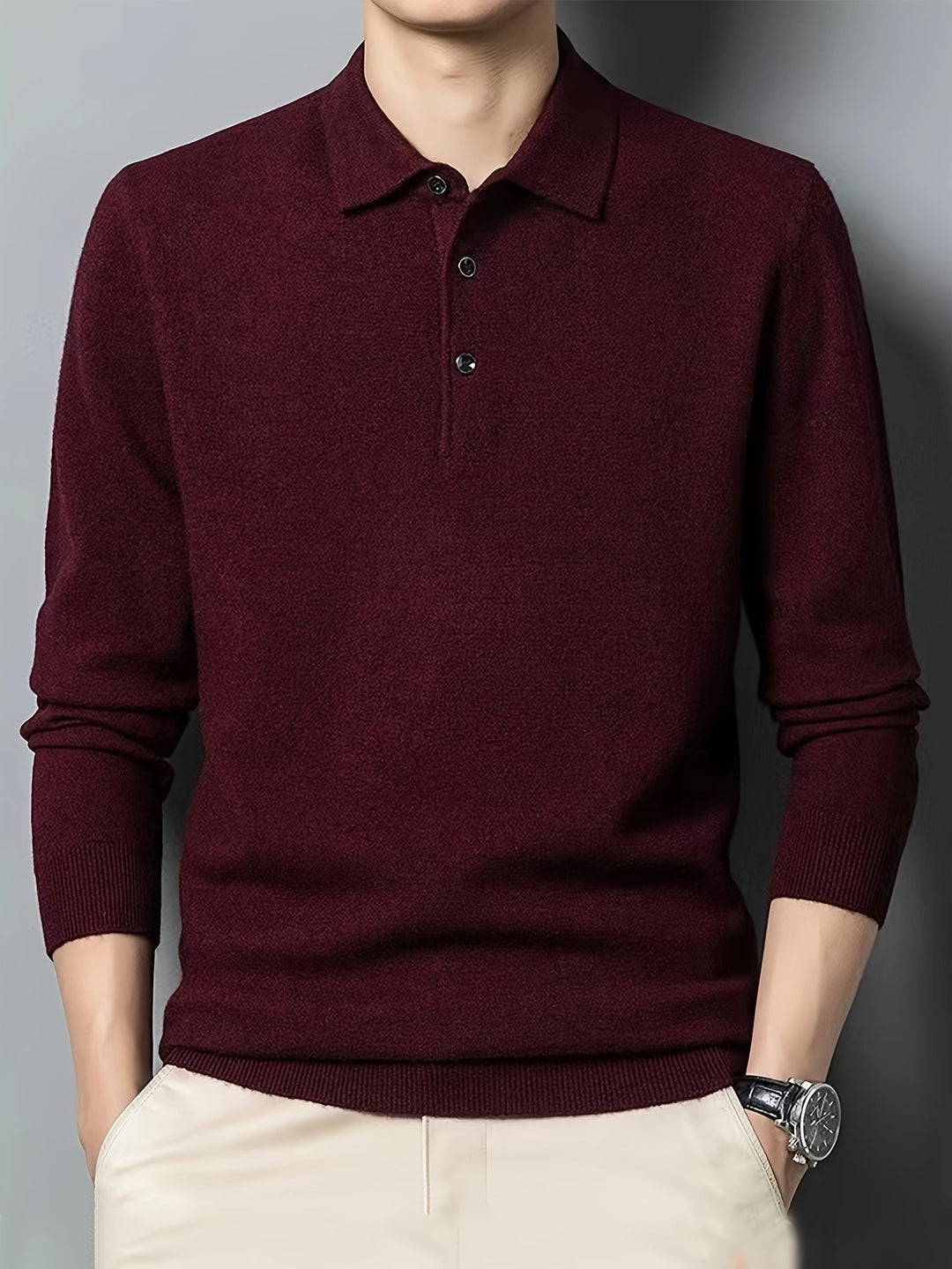 Sebastian | Verfijnde Poloshirt met Kraag