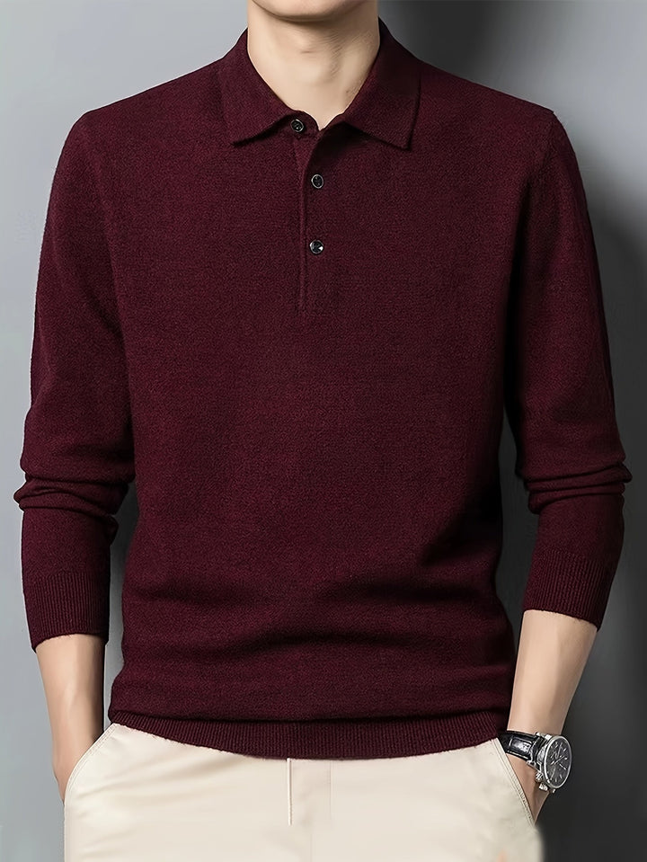 Sebastian | Verfijnde Poloshirt met Kraag