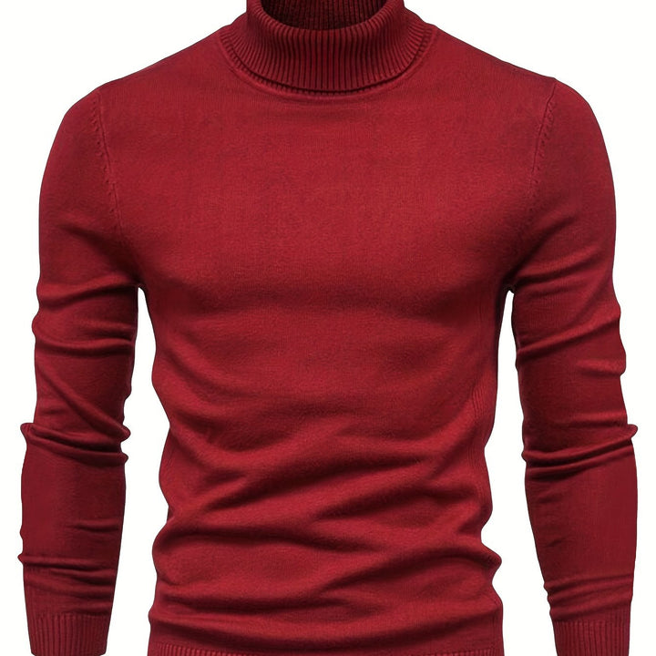 Malcolm | Klassieke Mock-Neck Trui