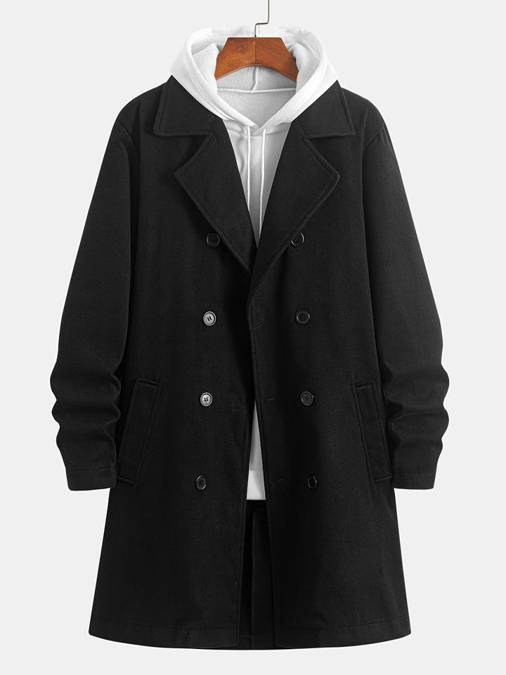 Clark | Dubbelzijdige Tailored Overcoat