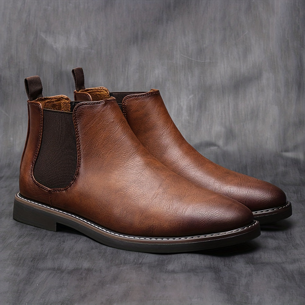 Nelson | Verfijnde Slip-On Chelsea Boots