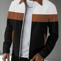 Cameron | Kleur-Block Zip-Up Jas