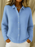 Harlow | Elegante Cozy Brei Cardigan