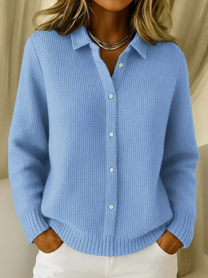 Harlow | Elegante Cozy Brei Cardigan