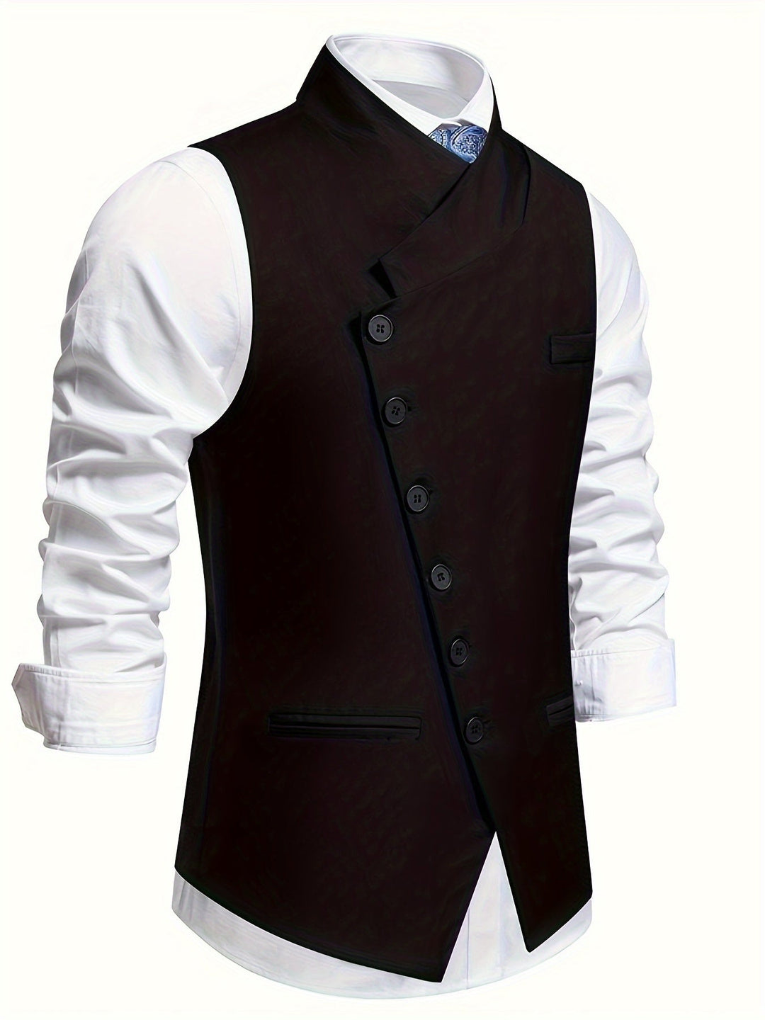 Edmund | Verfijnd Asymmetrisch Vest