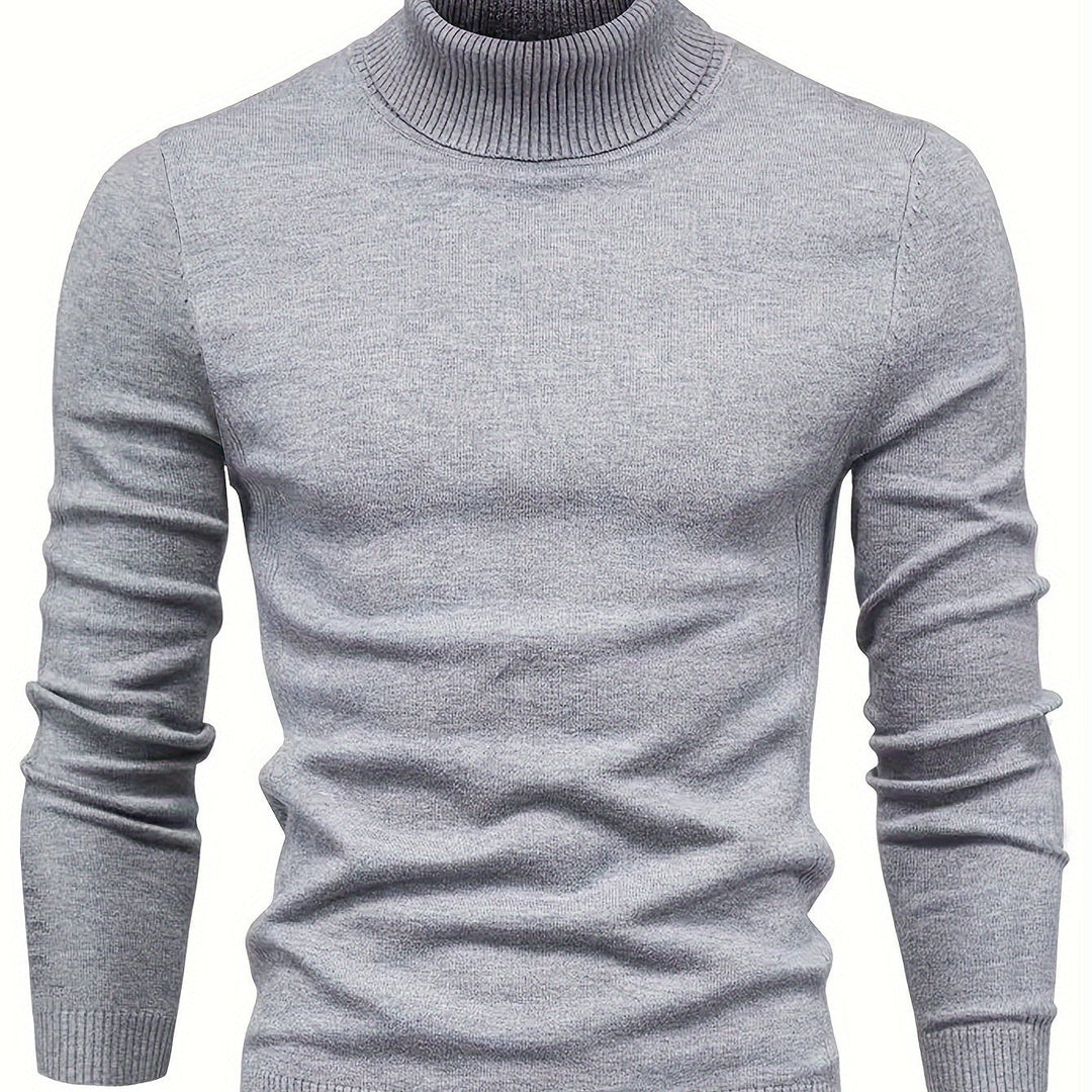 Malcolm | Klassieke Mock-Neck Trui