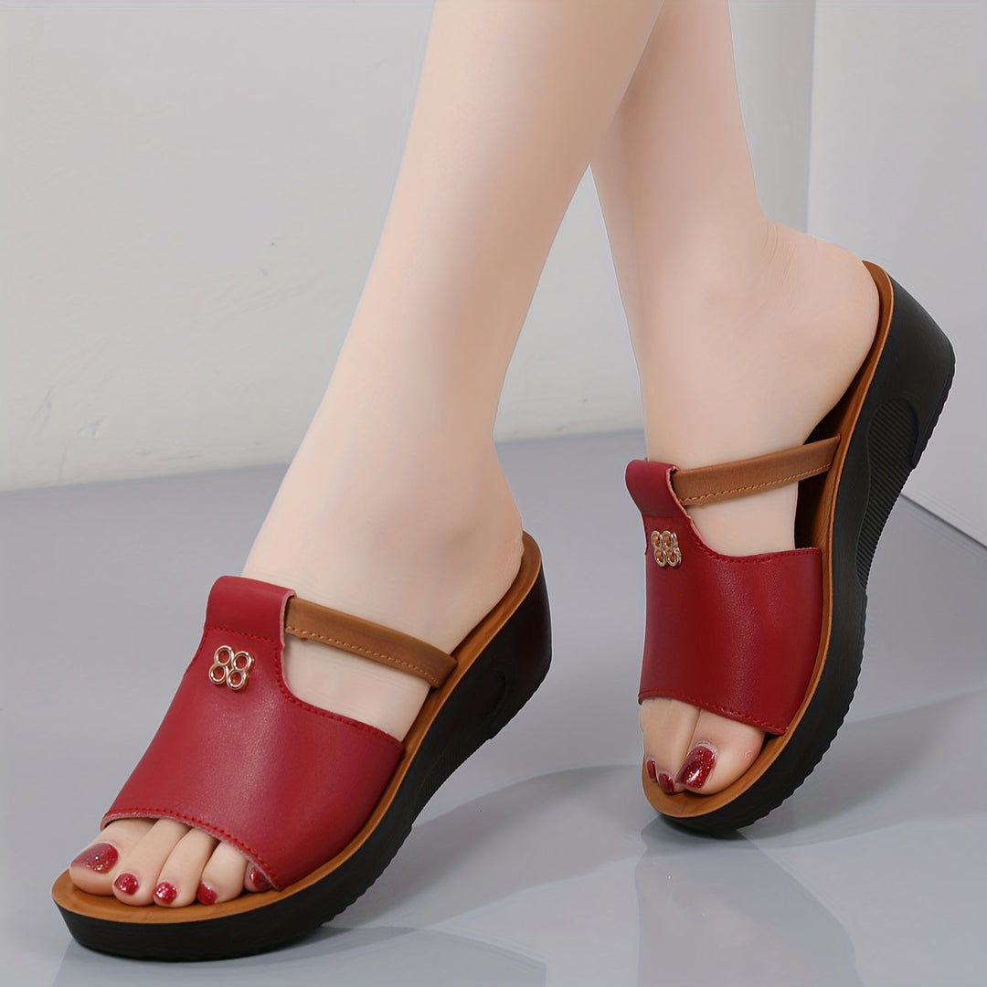 Eleanor | Comfort Wedge Sandalen
