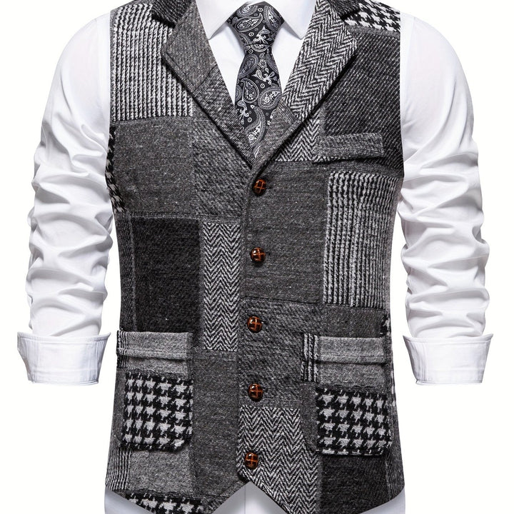 Tobias | Patchwork Op maat Gemaakt Vest