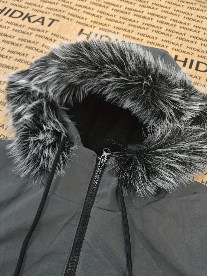 Lincoln | Gewatteerde Mid-Length Parka Jas