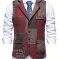 Tobias | Patchwork Op maat Gemaakt Vest