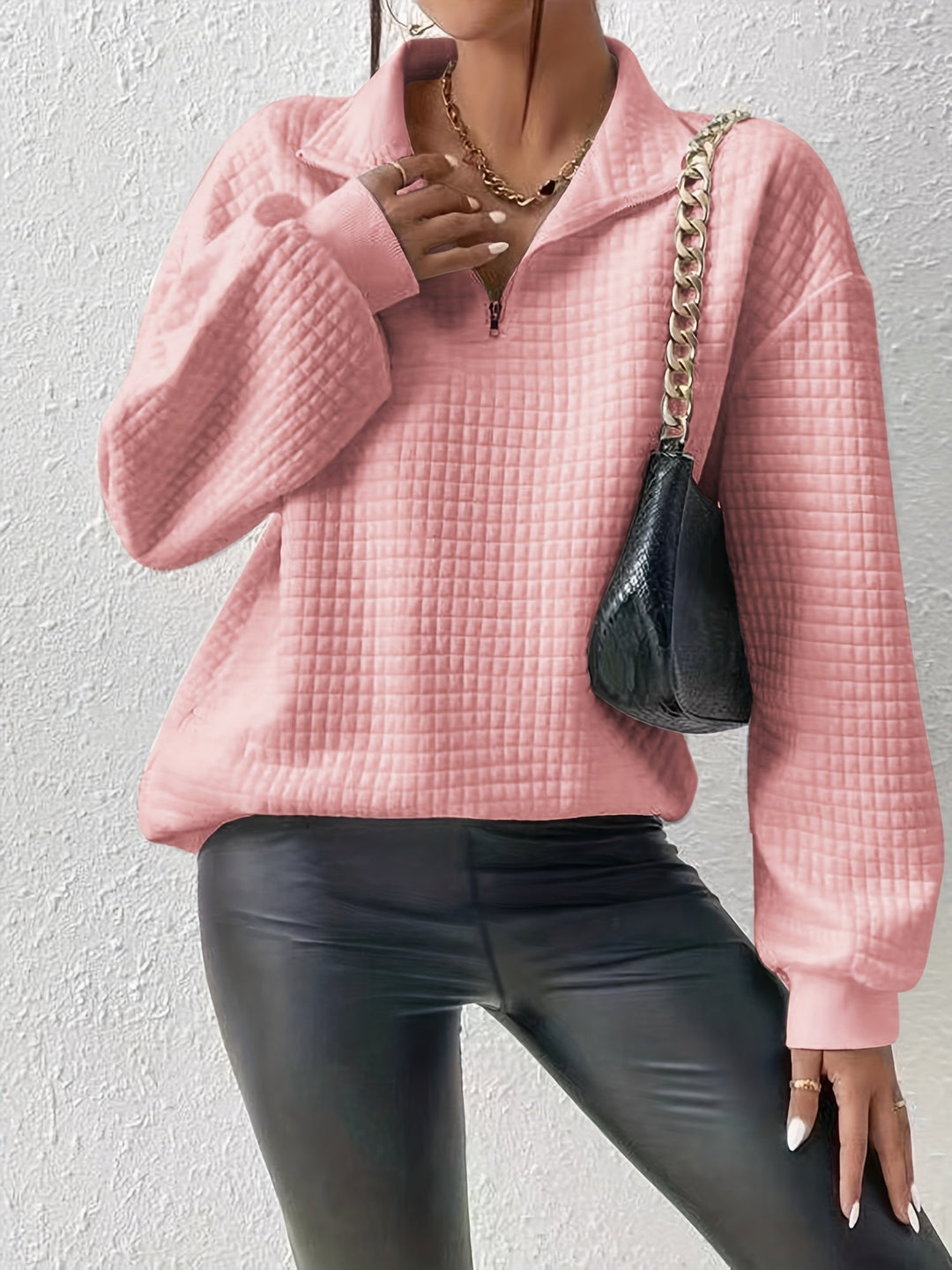 Susanna | Ontspannen Quarter-Zip Pullover