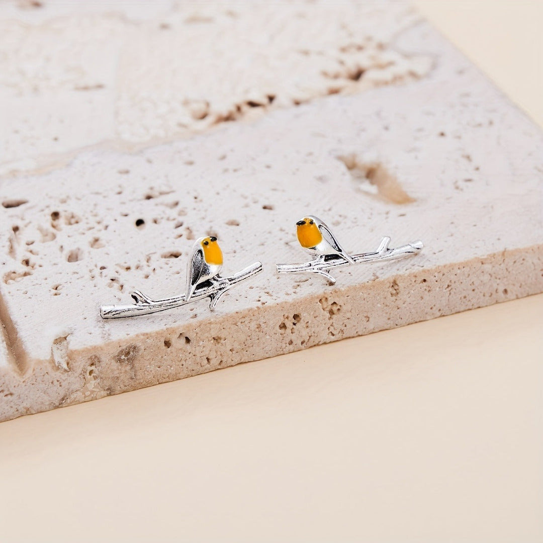 Karen | Elegante Minimalistische Vogel Oorbellen
