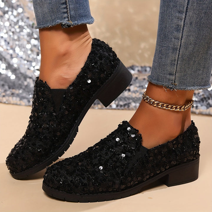 Bernadette | Sprankelende Instap Loafers