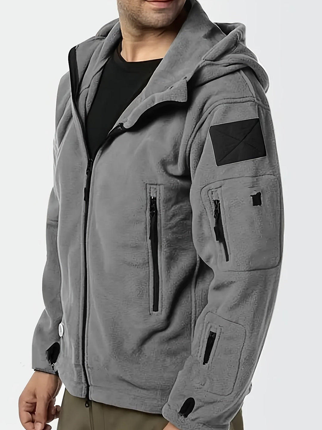 Rory | Robuuste Hooded Zip Jacket