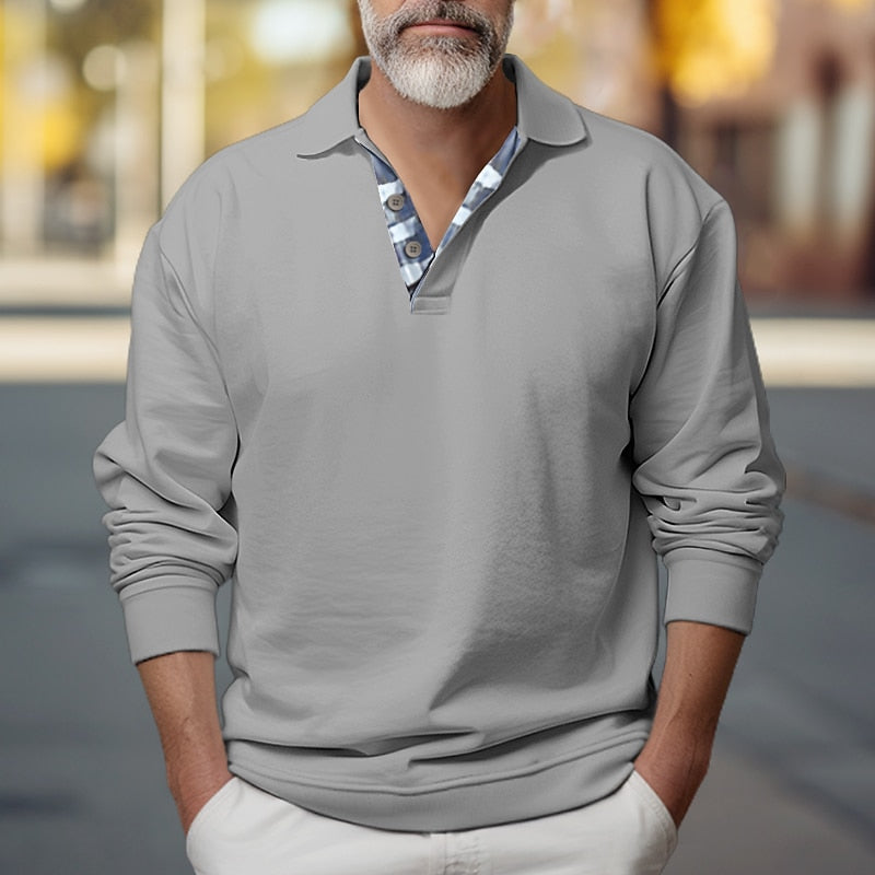 Griffin | Polo-Kraag Sweatshirt