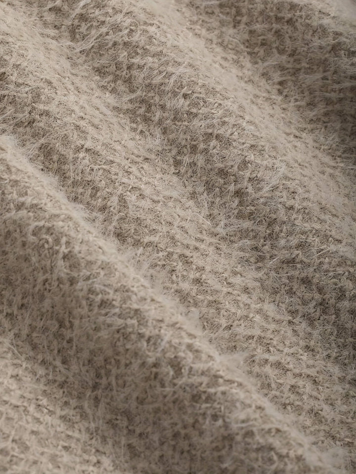 Noreen | Zachte Pluche Lange Mouwen Top