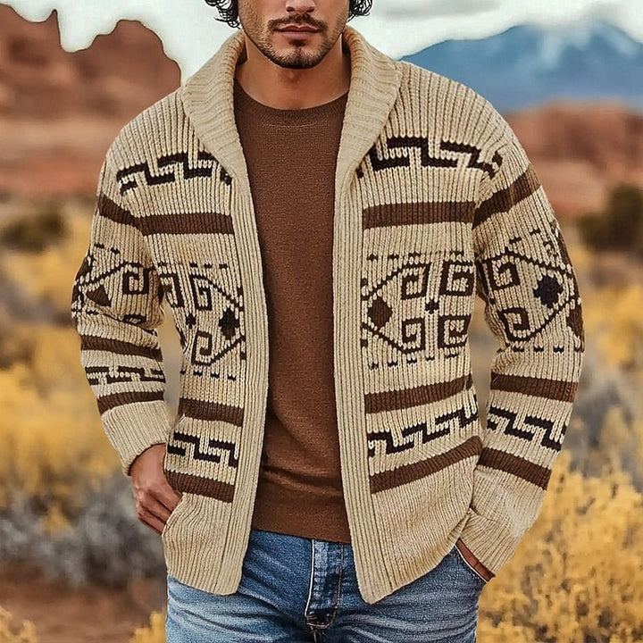 Sawyer | Patroon Rits Cardigan