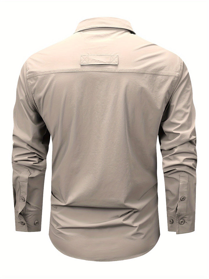 Duncan | Robuuste Multi-Pocket Cargo Shirt