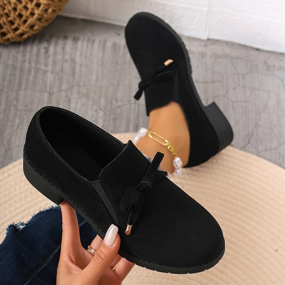 Nadia | Slip-On Loafers met Strikdetail