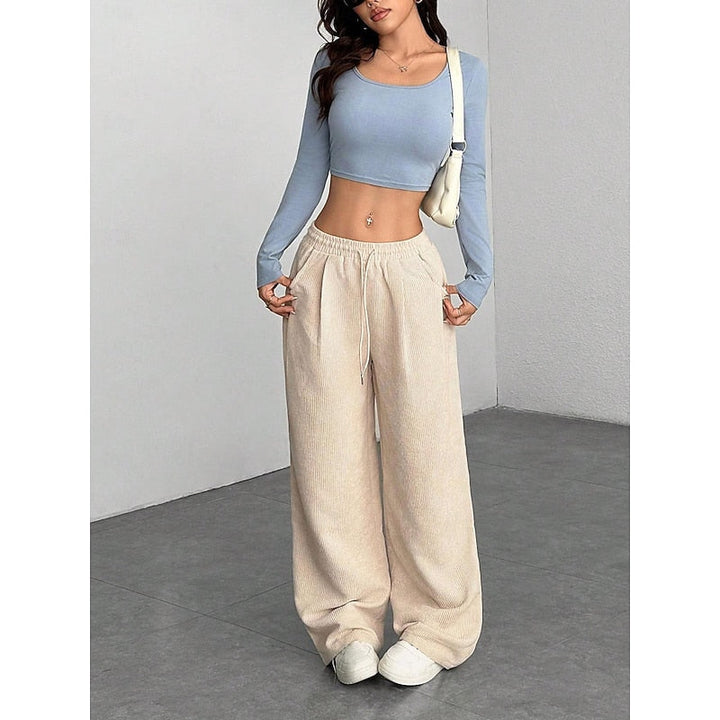 Georgina | Relaxed Wide-Leg Broek