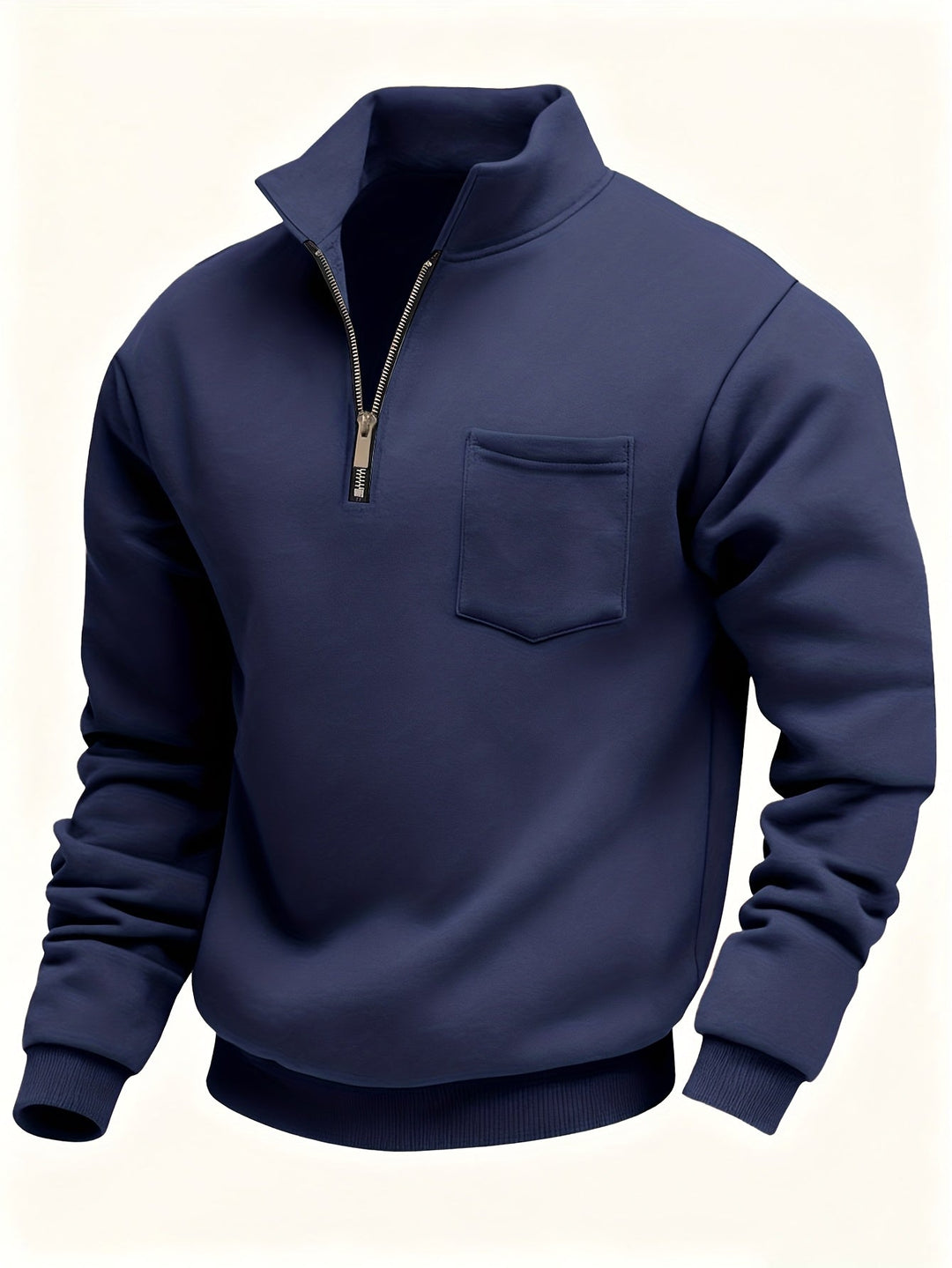 Emmett | Verfijnde Half-Zip Pullover