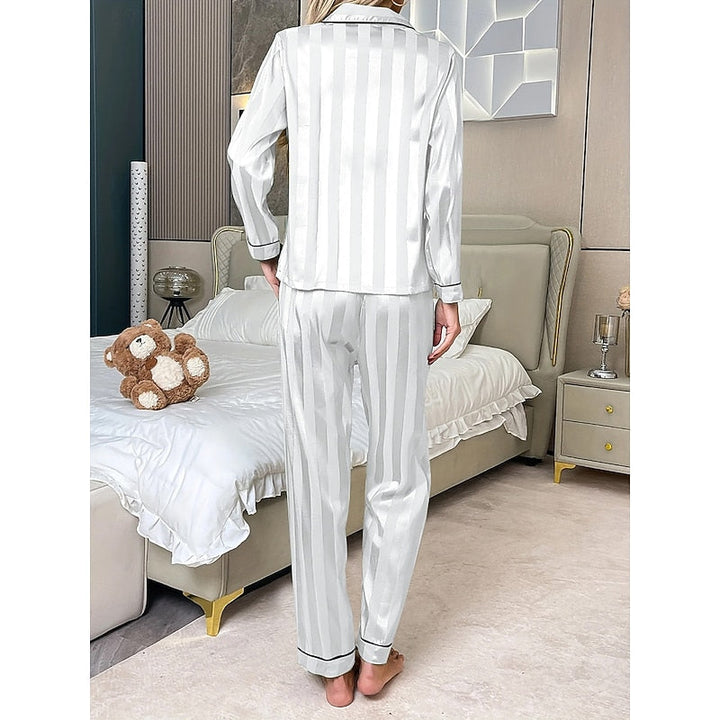 Elodie | Elegante Lange Mouwen Twee-Delige Lounge Set