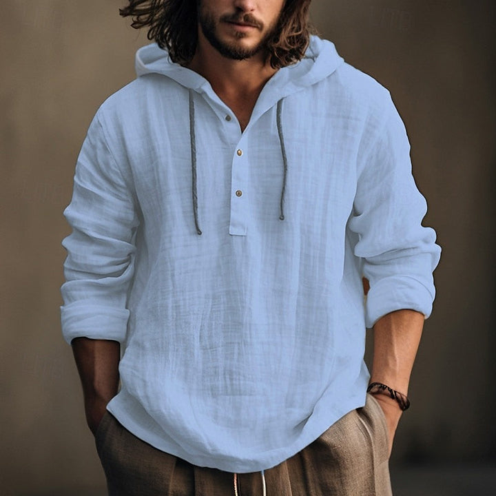 Roman | Ontspannen Hooded Shirt