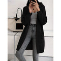 Genevieve | Lange Open-Front Cardigan