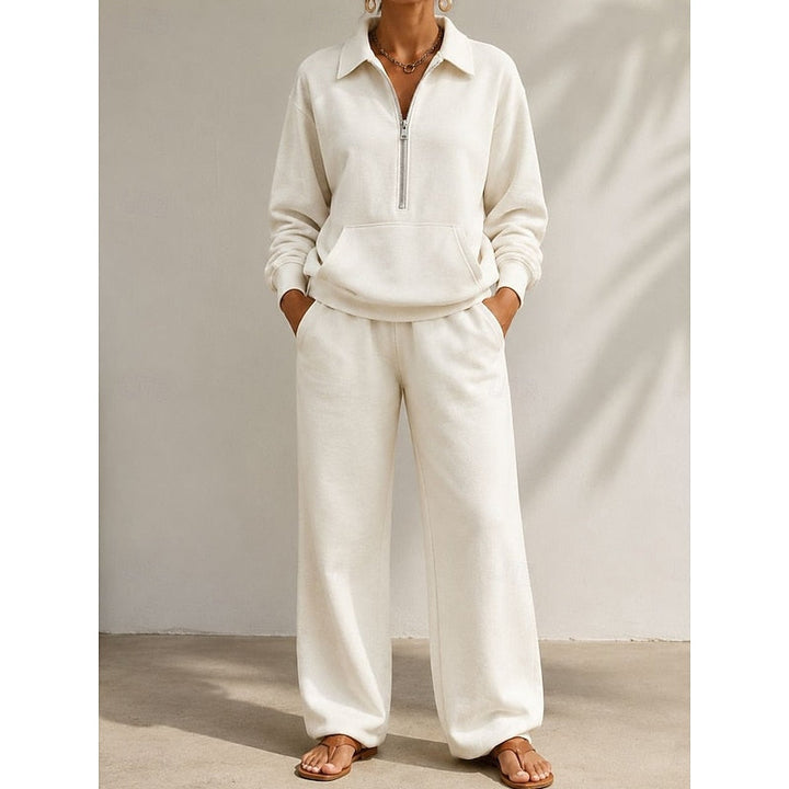 Naomi | Ontspannen Half-Zip Twee-Delig Set