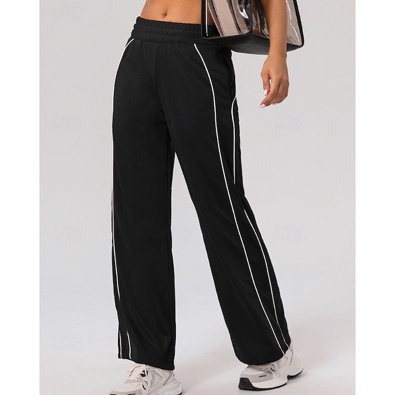 Maisie | Ontspannen Joggingbroek met Zijstreep