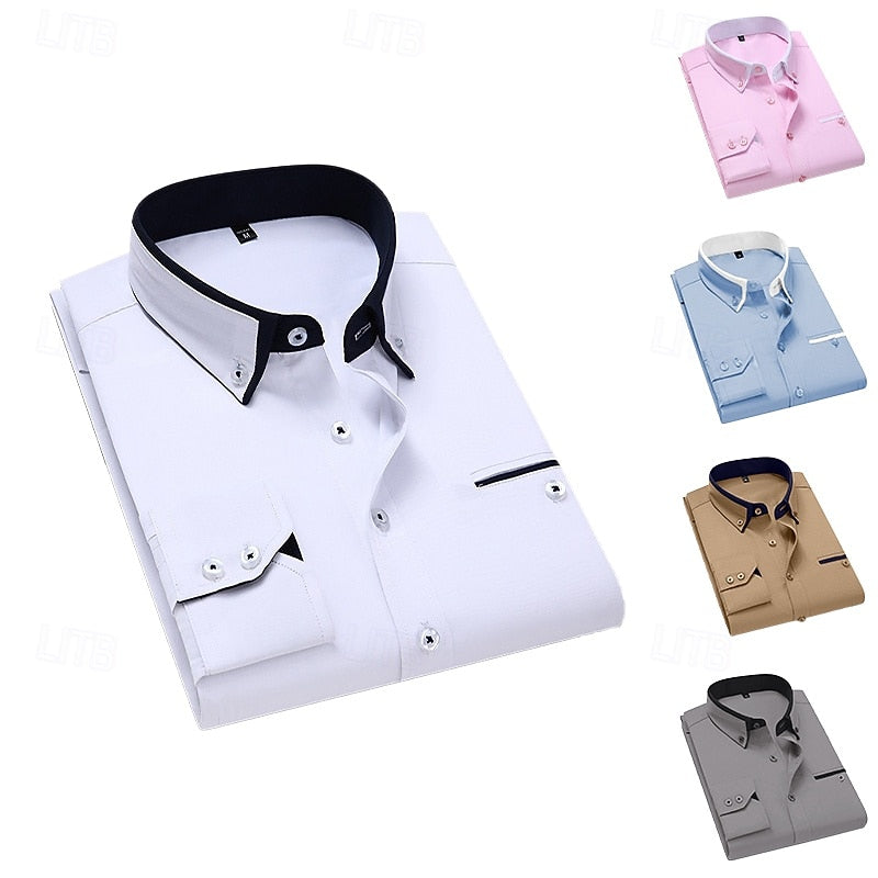 Declan | Verfijnde Button-Down Overhemd