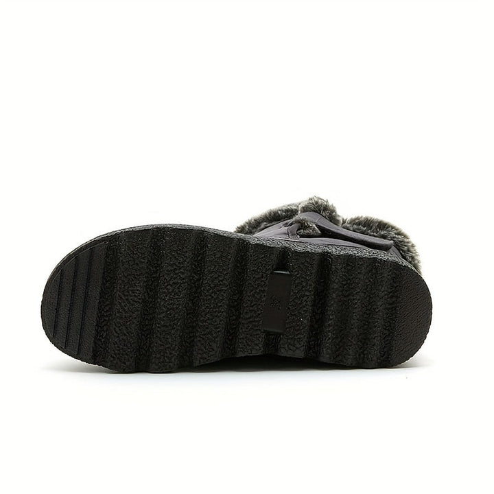 Greta | Gezellige Winter Snowboots met Bontafwerking