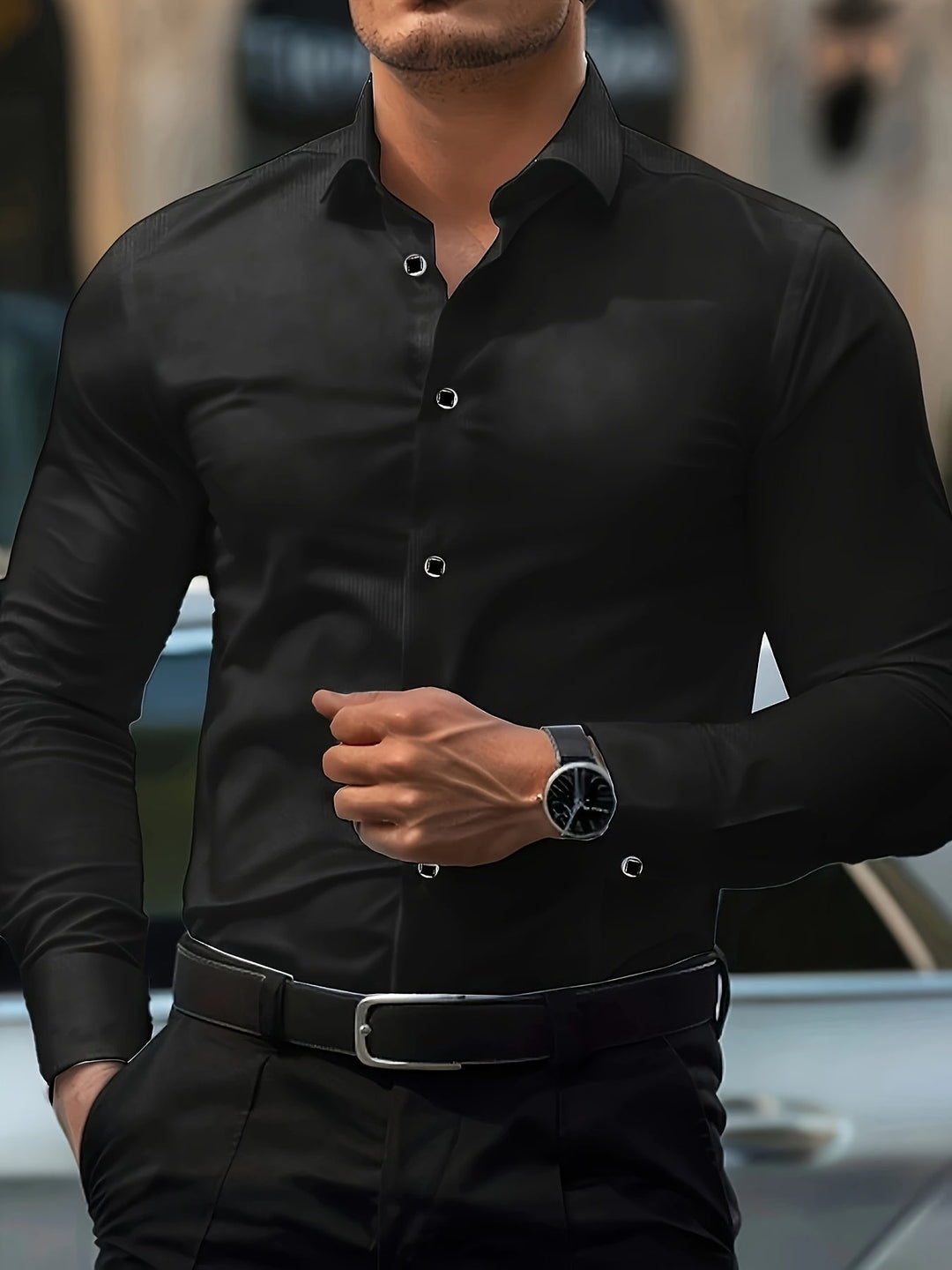 Bradley | Verfijnde Slim-Fit Overhemd