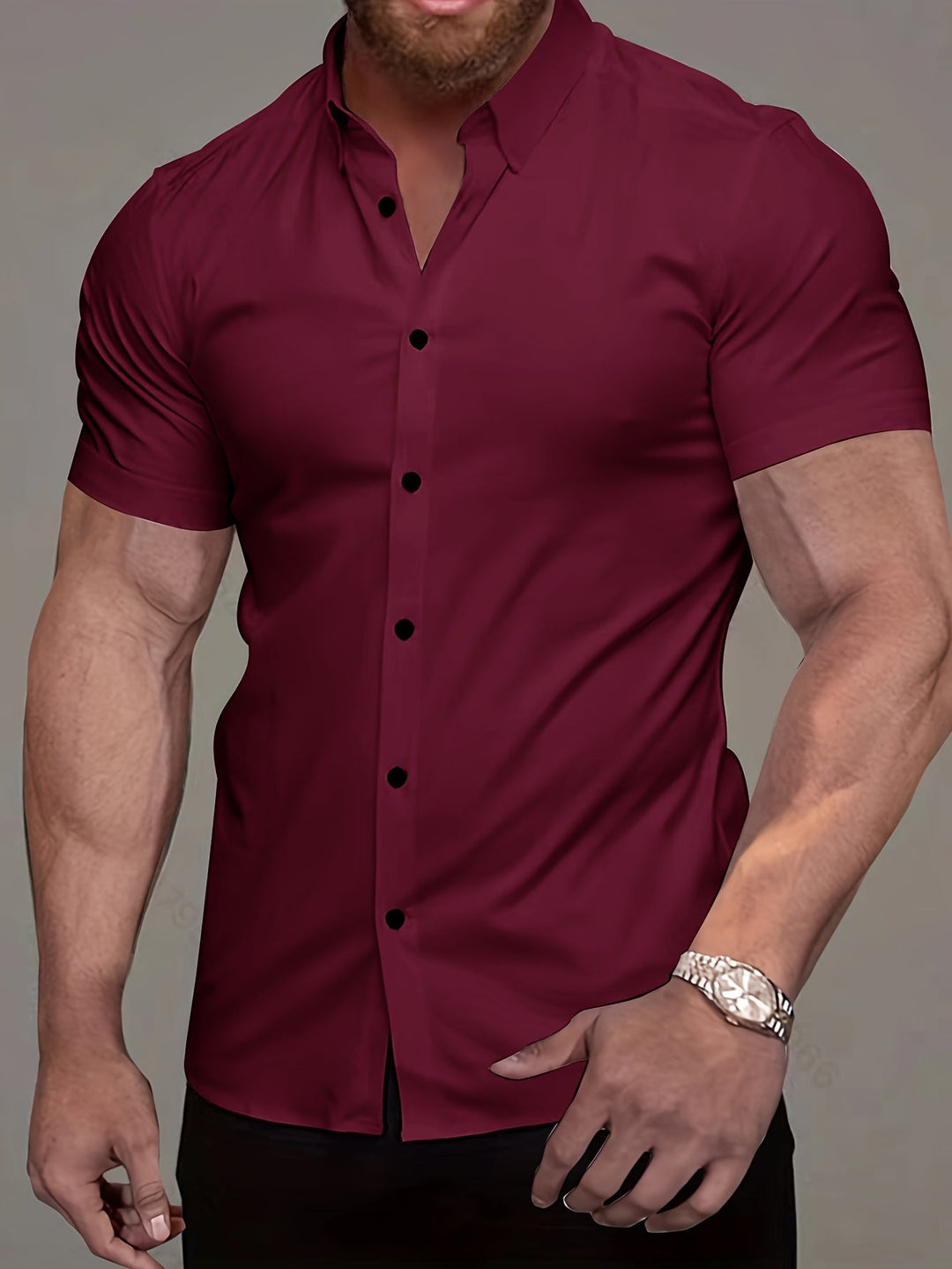 Weston | Verfijnde Korte Mouwen Shirt