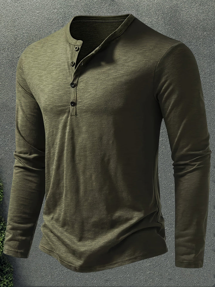 Dalton | Klassieke Knopsluiting Henley