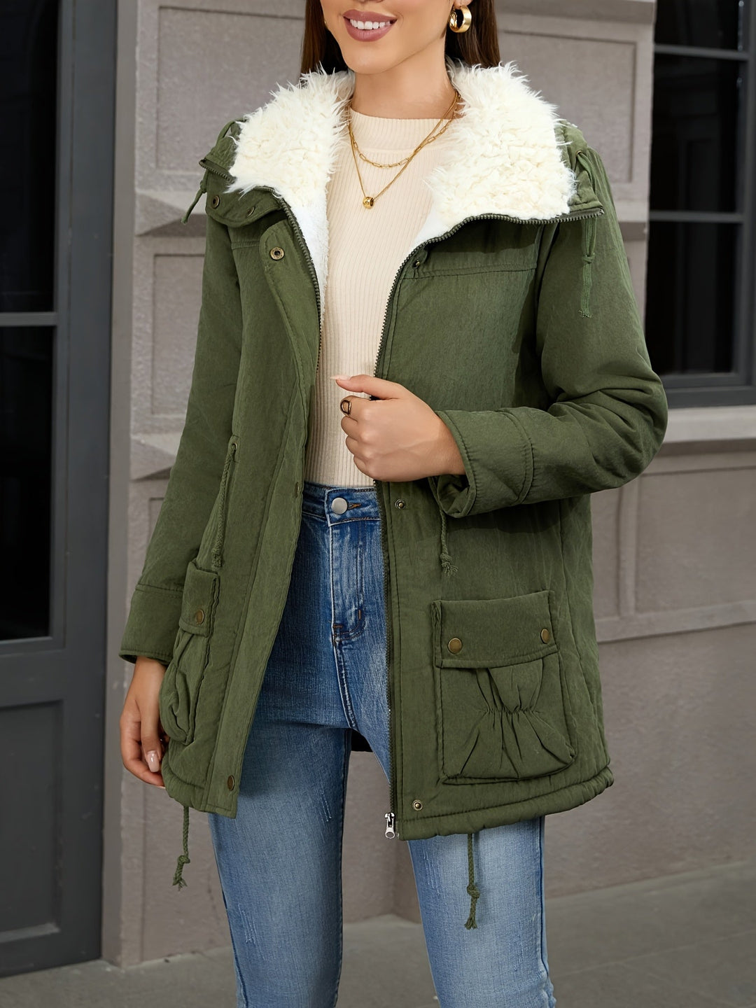 Carolyn | Gezellige Gewatteerde Winterparka