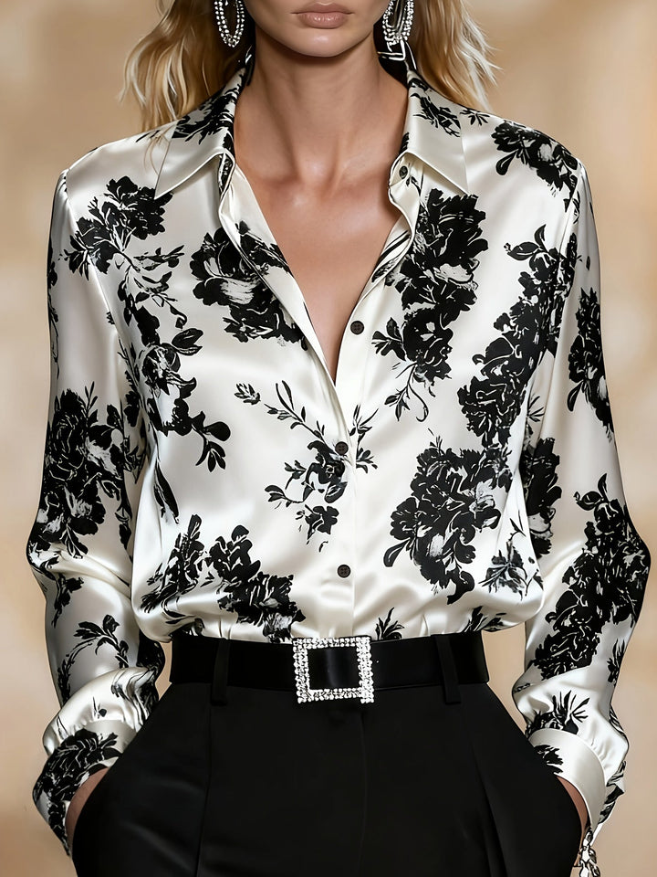 Cecily | Bloemige Elegante Blouse