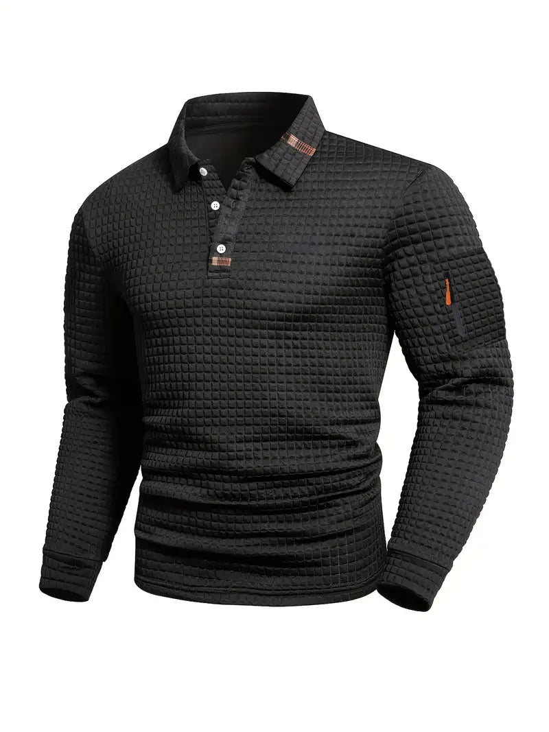 Aaron | Poloshirt met Mouwzak
