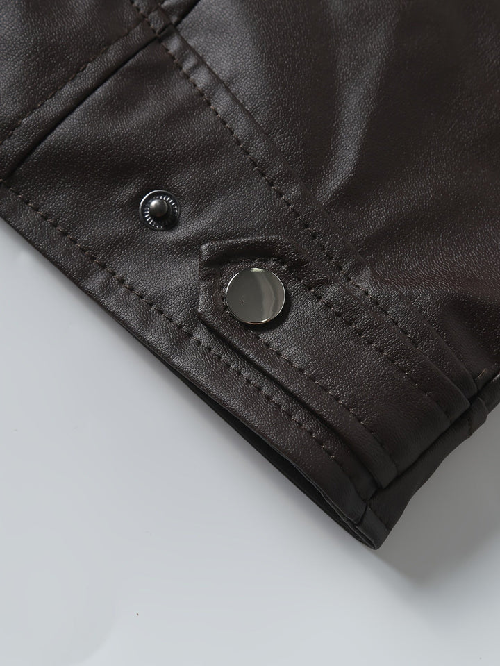 Romeins | Staande Kraag Moto Jack