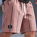 Nolan | Textured Drawstring Shorts